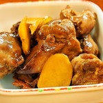 エノキ屋酒店 - 鶏キモのショウガ煮