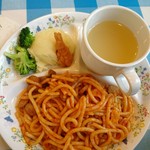 ピーターラビット ガーデンカフェ  - おこさまナポリタン