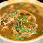 アーンドラ・ダイニング - 2016.12 蟹カレー（超常連用特別メニュー）