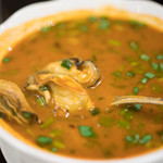 アーンドラ・ダイニング - 2016.12 牡蠣カレー（超常連用特別メニュー）