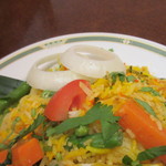 ハリマ・ケバブ・ビリヤニ - 生タマネギ　なんでインド料理屋のタマネギは辛くないんだ？