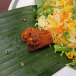 ハリマ・ケバブ・ビリヤニ - マンゴーかな？