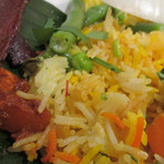 ハリマ・ケバブ・ビリヤニ - ホールスパイスが隠れているので噛まぬよう注意しましょう