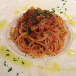 創作イタリアン Gemelli - アマトリチャーナ スパゲッティーニ