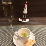 創作イタリアン Gemelli - 前菜 かぶのスープ