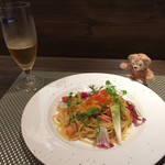 創作イタリアン Gemelli - ウニとトマトのオイルベーススパゲッティーニ 