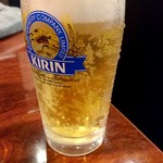 ばってん山内 - 生ビール