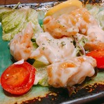 居酒屋 渡来 - プリプリ海老マヨネーズ380円