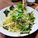 よし半 - 海苔のサラダ