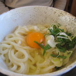 手打ちうどん　古奈門 - 釜玉