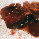 restaurant hache - フォンダンショコラがとろーり