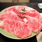 モリタ屋 - 特選すき焼きの鹿児島産のお肉