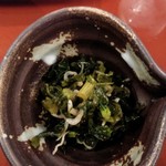 夥汲 - 大根葉のお浸し