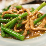 順香 - ニンニク芽と豚炒め
