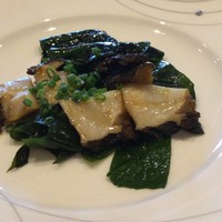 ステーキハウスハマ 六本木本店 - 活鮑の鉄板焼き
