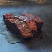 ステーキハウスハマ 六本木本店 - ステーキ   黒毛和牛ロースステーキ150g追加150ｇ