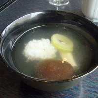 日本料理 弁慶 ホテル日航大阪 - 鱧のおすまし