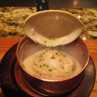 鉄板焼ステーキ 喜扇亭 東京ミッドタウン店 - お吸い物完成