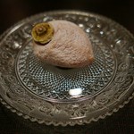 干し柿（フォアグラのテリーヌ＆白味噌クリーム）