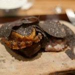 やまぐち - 蝦夷鮑、大納言のリゾット