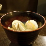 料理屋 壱 - ハマグリのお椀