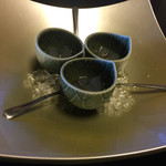 食べるお宿 浜の湯 - 朝食の突き出し