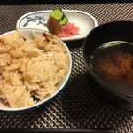 食べるお宿 浜の湯 - 鯛飯。