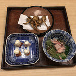 旬菜 おぐら家 - 3種盛り