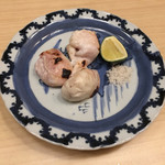 旬菜 おぐら家 - ふぐ白子焼き