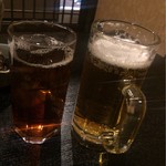 久留米だいせん - ウーロン茶&生ビール（中）