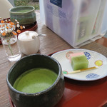 Aoki Shoufuu An - 薄茶のお抹茶や思います。