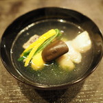 祥雲 - 真鯛の椀 柚子風味 2016年12月