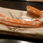 虎白 - レア焼きの松葉蟹