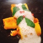 SALONE 2007 - 2016.12.  Innovamento/ 想起 パッケリ・鮟鱇・サフラン・ココナッツ