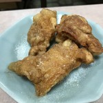 吉林菜館 - 鶏唐揚げ
            でっかい！！！