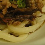 やとう - うどんのアップで