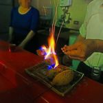 串の宝山 - 【2016.12】
      デザート串をフランペ♪
      