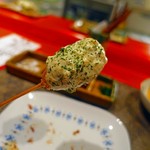 串の宝山 - 【2016.12】
      おまけで茄子シーチキン