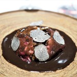 ラチュレ - 青首鴨のロースト　サルミソース
      