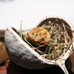 ラチュレ - ヒグマすね肉・クルミ・クリームチーズ・ハチミツのケークサレ
      