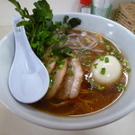 らーめんよつ葉 - 2016/12一周年記念の鴨煮干し950円　　