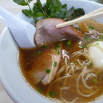 らーめんよつ葉 - 鴨肉