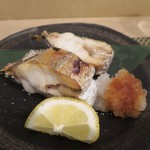 よし春 - 太刀魚の塩焼き