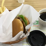 Mosubaga - とび切り国産ベーコンチーズのポテトSセット 950円