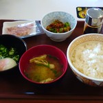 すき家 - まぜのっけごはん朝食