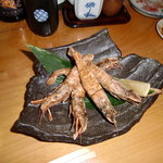 寿し処なかに - 泥海老の塩焼き