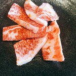 Wagyuu Sumibiyakiniku Aburien - ランチ  和牛カルビ  1380円