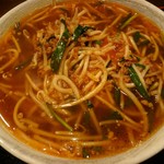 味蔵 - 台湾ラーメン(500円)  辛めにしてもらいました ※麺パスポート使用