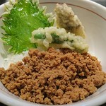 煮干し中華そば一燈 - カモーン７号・ご飯