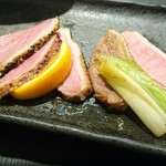 煮干し中華そば一燈 - カモーン７号・鴨チャーシュー